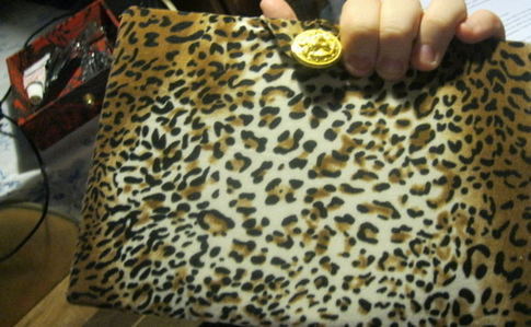 Dvd Case To Leopard Clutch