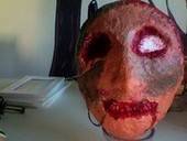 Mutilated Paper Mache Head