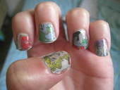 Newspaper Nails: Sunday Comics Edition
