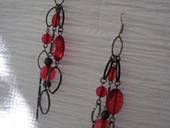 Ruby Red Earrings