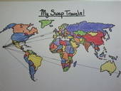 My Swaps Travels Map