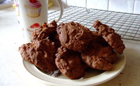Double Chocolate Cookies