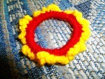 Crocheted Scrunchie