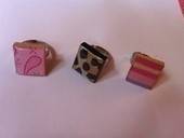 Scrabble Tile Rings