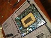Mosaic Cd Mirror