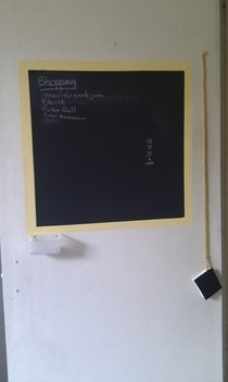 Wall Or Door Blackboard