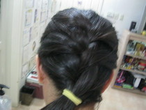 Side Swept Semi Braid