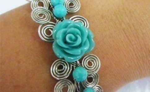 Flowery Egyptian Coil