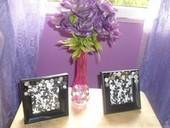 Decorating Photo Frames And Vases With Buttons