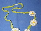 Daisy Chain Beaded Necklace