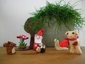 Polymer Clay Gnome And Other Autumn Objects
