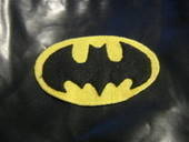 Batman Logo Felt Patch!!    