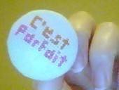 C'est Parfait! Button