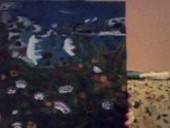 Ocean And Wild Flowers 