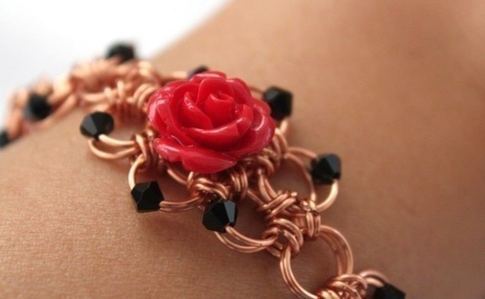 Chain Maile Flower Bracelet 