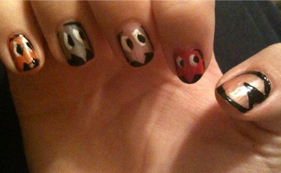 Pac Man Nails