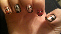 Pac Man Nails