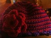 Crochet Flower Hat