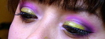 Flashy Neon & Glitter Eyeshadow Tutorial