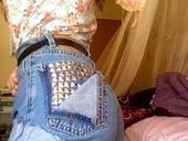 Studded Cutoffs