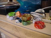 Candy Wrapper Rings