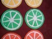Citrus Slice Coasters