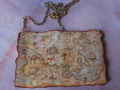 Pirate Map Pendant