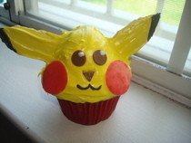 Pikachu Cupcake