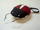 Lady Bug Pin Cushion