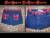 Old Capris To Short Shorts