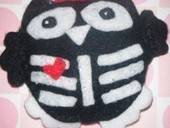 Undead Hoot Hoot Bag Charm