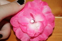 Flower Clips From A Lei!