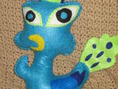 Stuffed Peacock!
