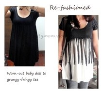 Refashion A Baby Doll T Dress