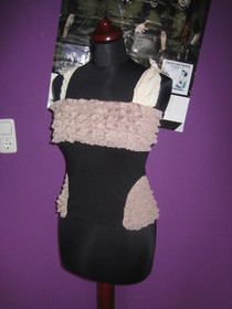 Ruffle Accent Top