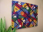 Criss Cross French Memo Board