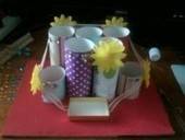 Recycled Desk Organizer
