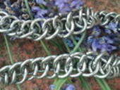 Really Chunky Steel Chainmail Bracelet