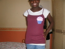 Diy Applique Cupcake Top