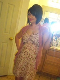 Cute Bust Enhancing Summer Mini Dress