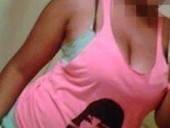 Nicki Minaj Silhouette Racerback Tank