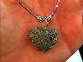 Wired Heart Necklace