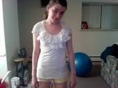 Shirt With Ruffled Neckline