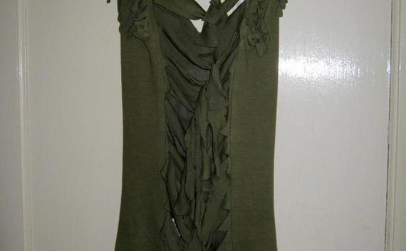 Cut & Tied T Shirt 2
