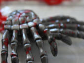 Bloody Bones Plastic Necklace