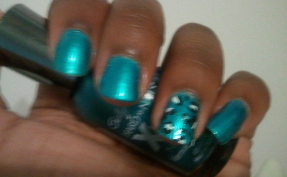 Leopard Print Nails.