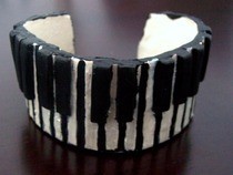Piano Key Bangle Bracelet (And Other Jewelry)