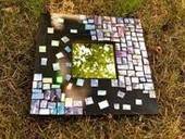 Mosaic Cd Mirror