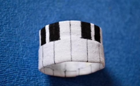 Piano Key Bangle