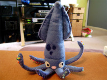 Squid Felt Plush